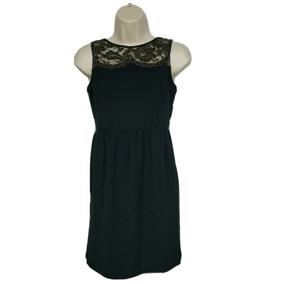 Ann Taylor LOFT Black Petite Sheath Dress 00P - Picture 1 of 4